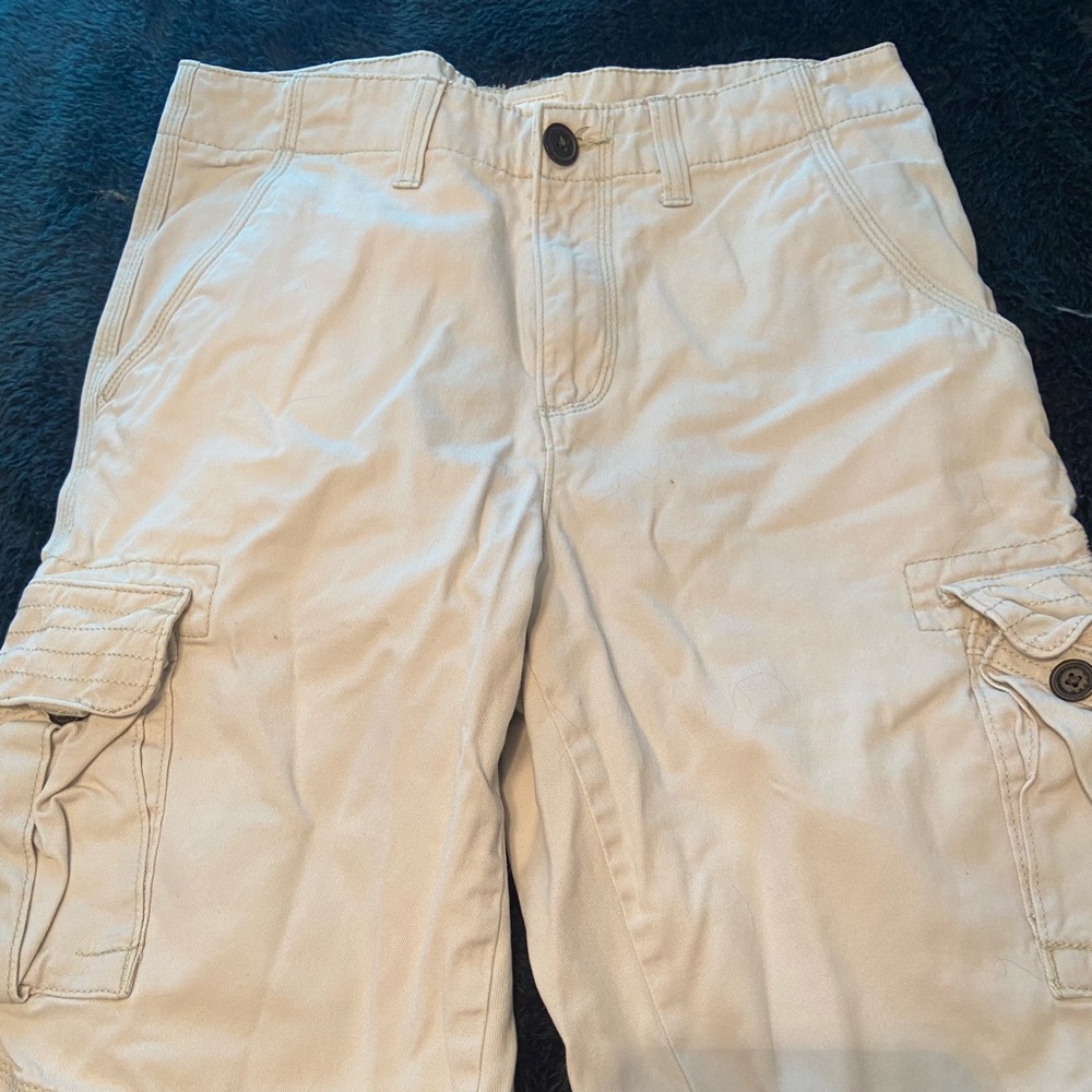 Khaki Shorts (will wash clothes to get them fresh & wrinkles out)!